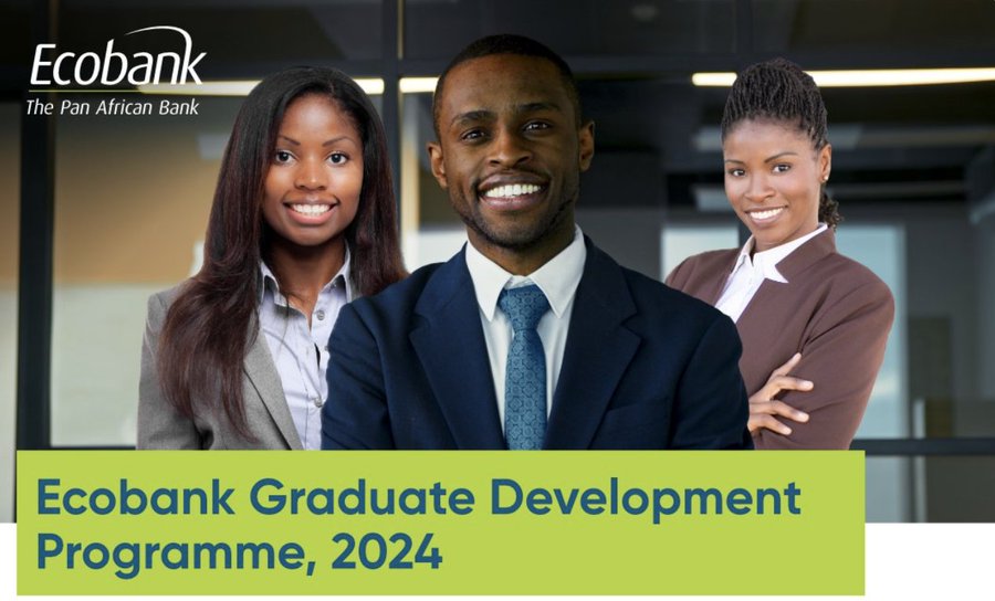 Ecobank Graduate Trainee Programme 2024 for young graduates